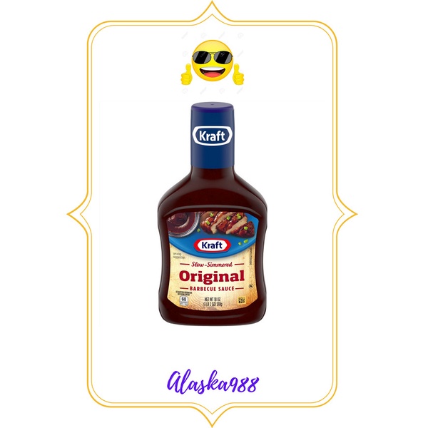 

Sale! Kraft Saus Barbecue/Barberque/Bbq - Kraft Original Sauce 510 Gram