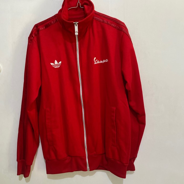 Adidas vespa jaket tracktop RED size S