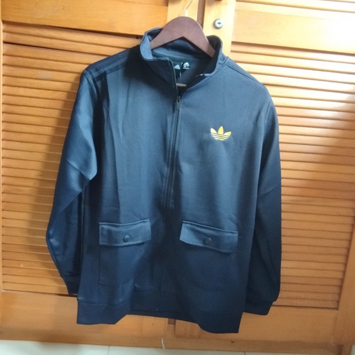 Jaket Adidas Firebird Metropole Logo Original