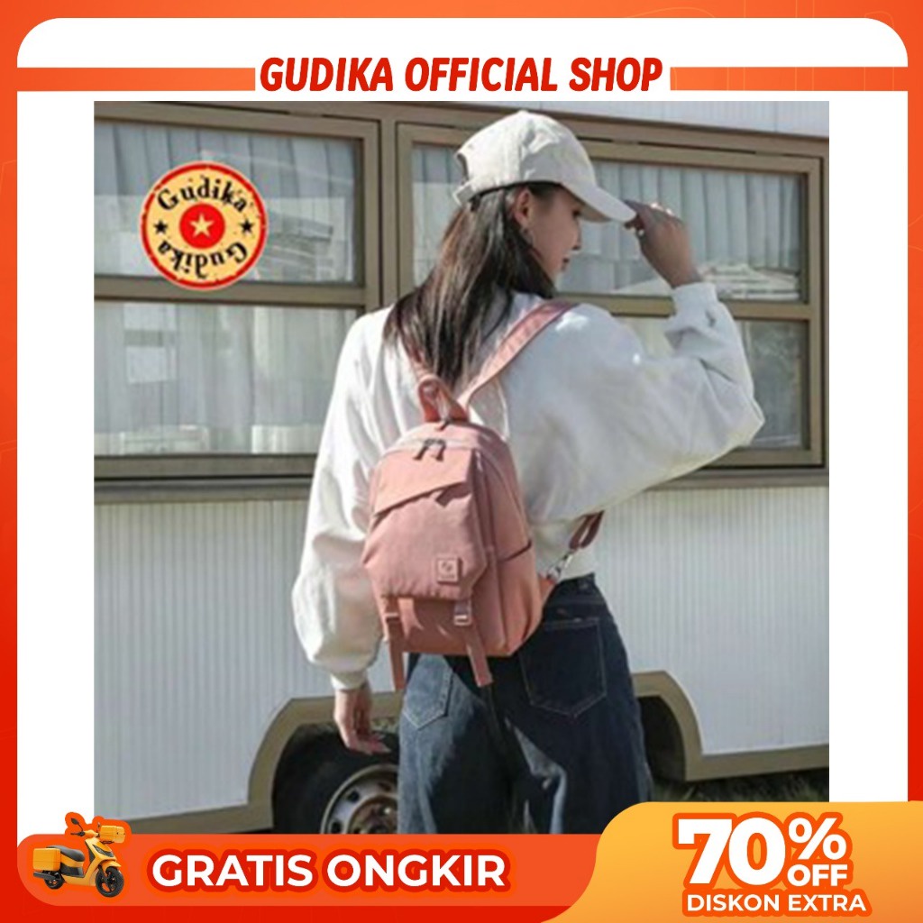 GUDIKA SHOP ORI - Tas Mini Bee 5242 - Bisa Ransel & Selempang, Anti Air, Import Original Stylish