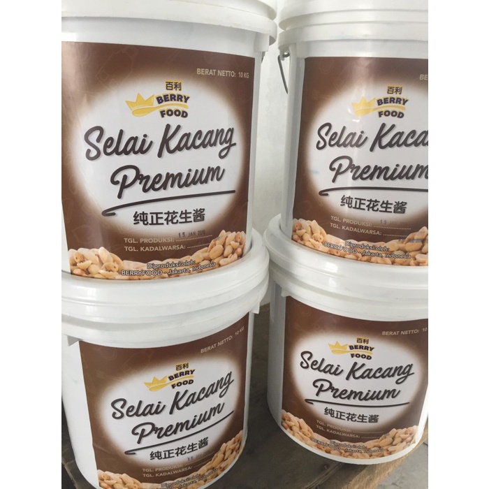 

Selai Kacang Premium Kiloan Kemasan 4kg