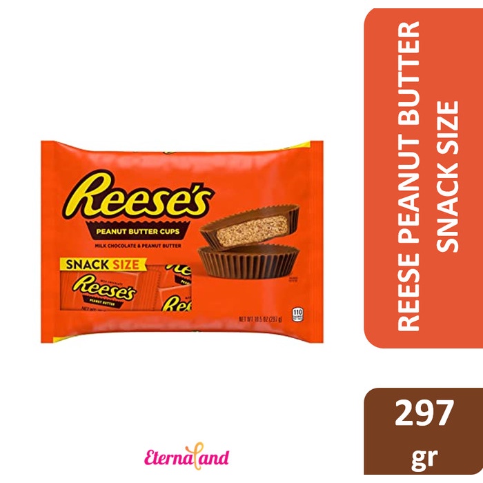 

Reeses Peanut Butter Cups Snack Size - reese cokelat selai kacang