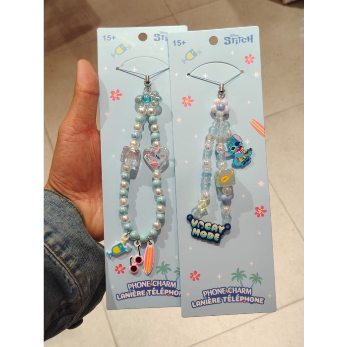 

Terlaris MINISO DISNEY STITCH Phone Charm / Gantungan HP SALE