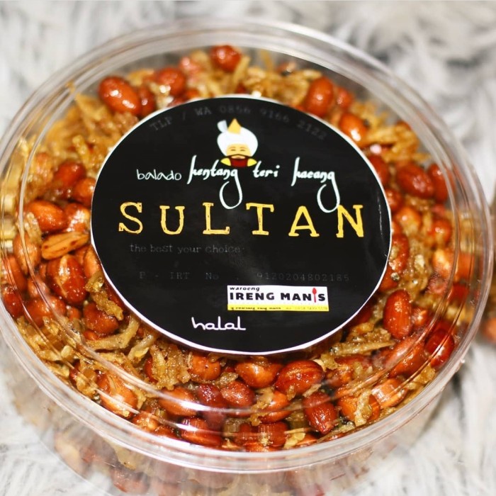 

promo 2 toples 250gr balado kentang teri kacang/kering tempe kacang