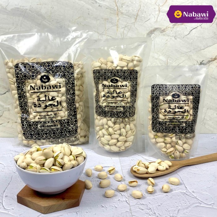 

Kacang Fustuk / Pistachio / Kacang Arab / Kacang Ketawa 500gr