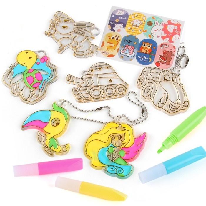 

Terlaris DIY Crystal Pendant Prakarya Anak Gantungan Kunci Acrylic SALE