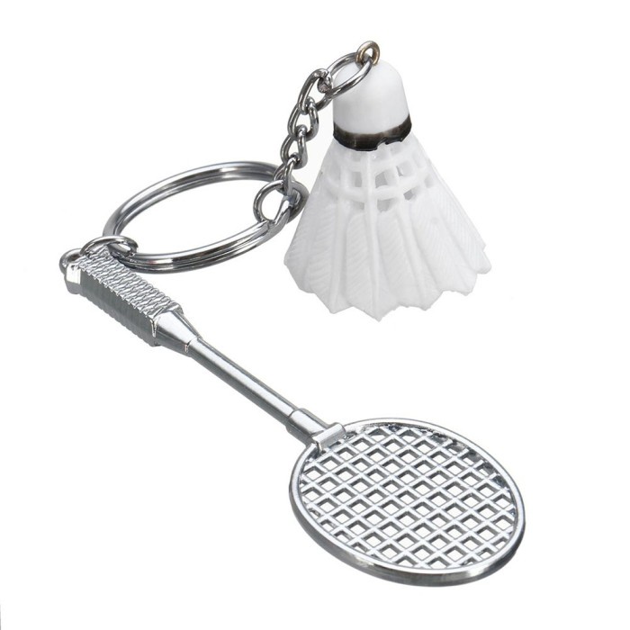 

Terlaris READY charm mini key ring keyfob badminton pendant keyring badminton SALE
