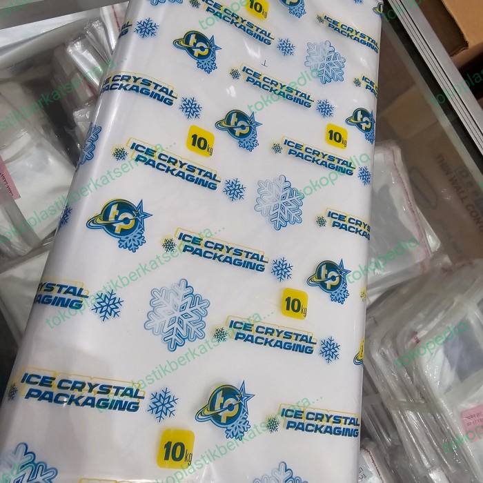 

Plastik Kemasan Es Kristal 10kg