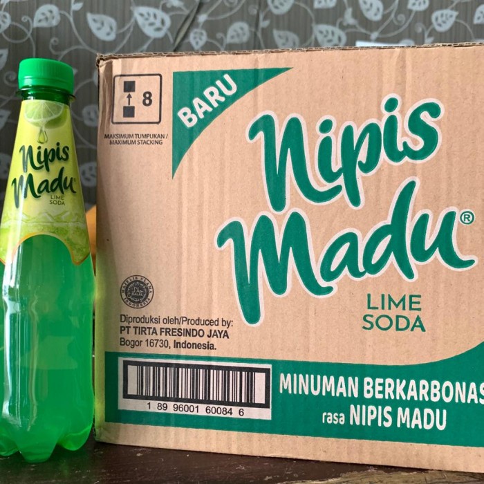 

Nipis madu lime soda 330ml 1 dus isi 12 botol