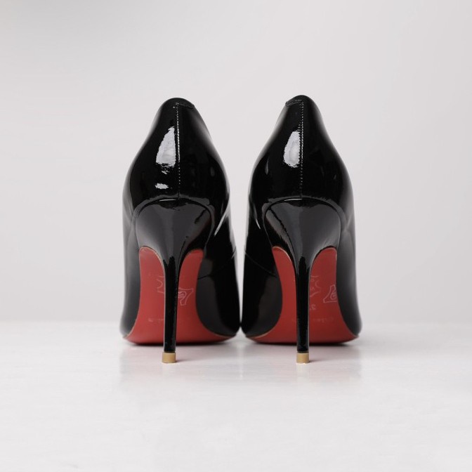

Chloe Liem Glossy Black Red Sole