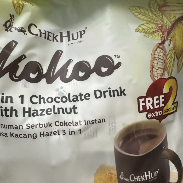 

Chek hup kokoo hazelnut 3in1 / hot coklat chekhup