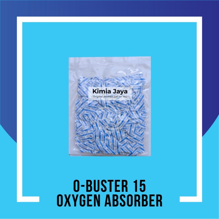 

Penyerap Oksigen OBuster 15CC Oxygen Absorber 250 Sachet