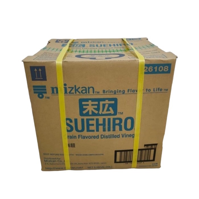 

Mizkan Suehiro Su Sushi Vinegar 20L (Grab/Gojek)