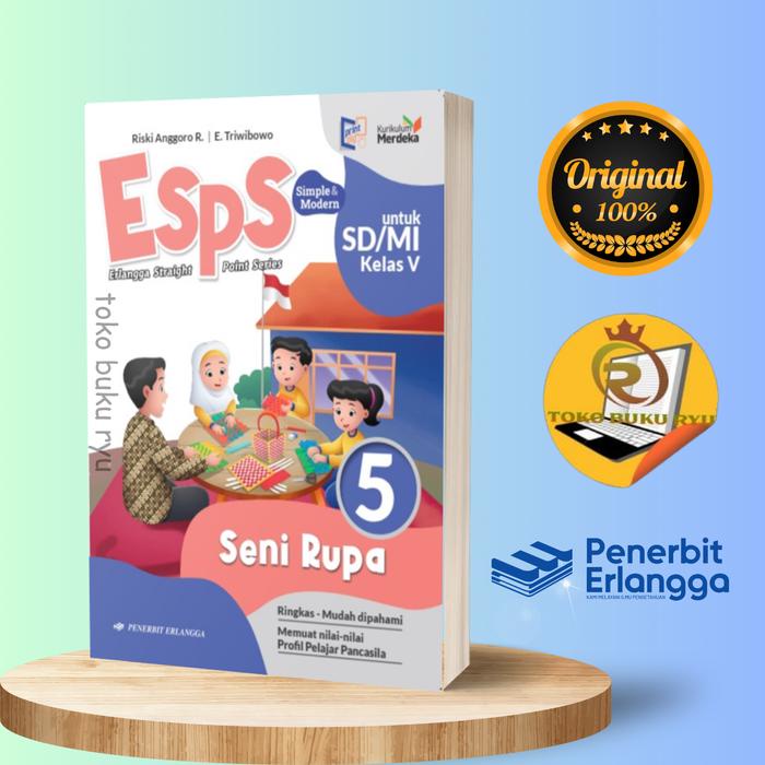 

SALE !!! BUKU ESPS SENI RUPA KELAS 1 2 3 4 5 6 SD KURIKULUM MERDEKA ERLANGGA READYY
