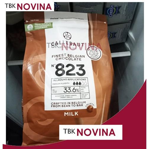 

SALE !!! COKLAT CALLEBAUT 811 DARK / 823 MILK WELL BALANCE REPACK READYY