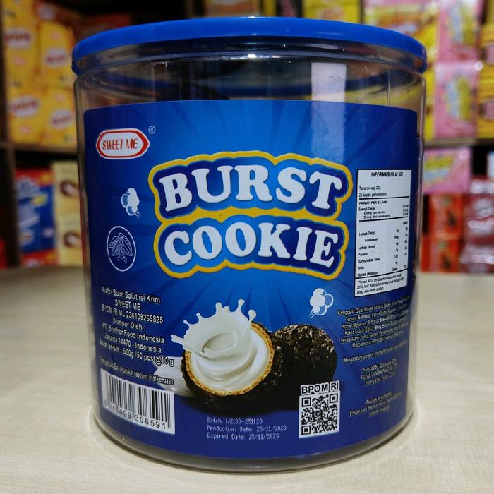 

SALE !!! SWEET ME CHOCO BURST COKIE ISI 50 PCS READYY
