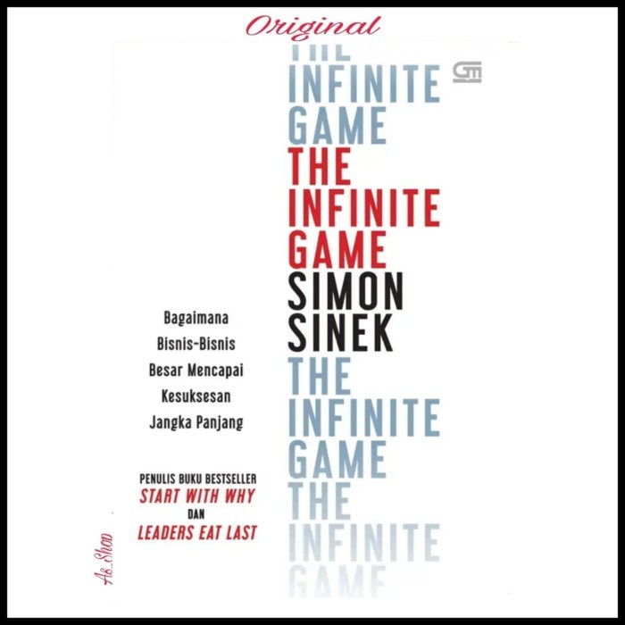 

SALE !!! THE INFINITE GAME BAGAIMANA BISNIS BISNIS BESAR BY SIMON SINEK READYY