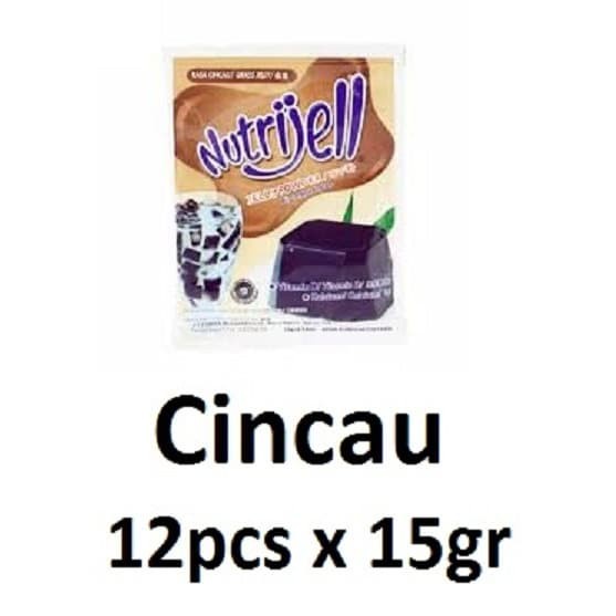 

Tersedia Nutrijell Cincau 15gr pak isi 12pcs