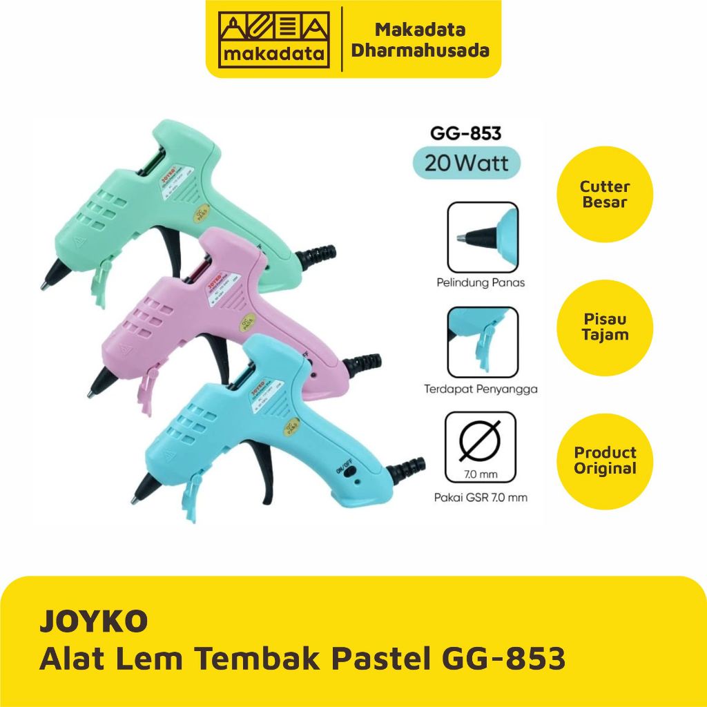 Glue Gun Mein Alat Lem Joyo Gg853 20 Watt 1 Pc