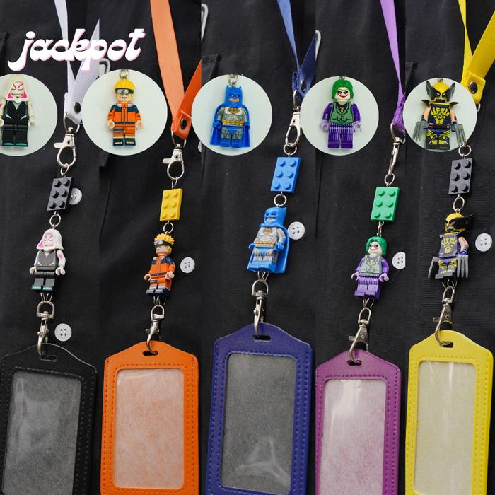 

SALE PROMO LANYARD ID HOLDER MINIFIGURE NAME TAG TOY STORY NARUTO MARVEL DC DISNEY ONE PIECE DRAGON