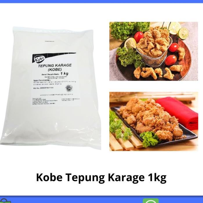

SALE !!! KOBE TEPUNG KARAGE 1KG TEPUNG KARAAGE TEPUNG KAARAGE READYY