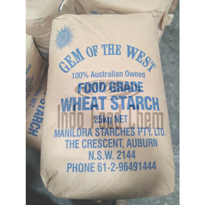 

SALE !!! WHEAT STARCH - TEPUNG GANDUM EX AUSTRALIA 1 ZAK 25 KG READYY