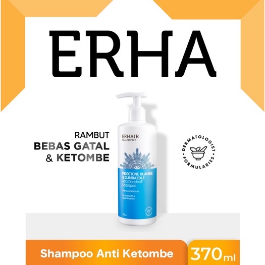 Erha - Erhair Scalperfect Anti Dandruff Shampoo - Sampo Anti Ketombe & Seboroik 370Ml