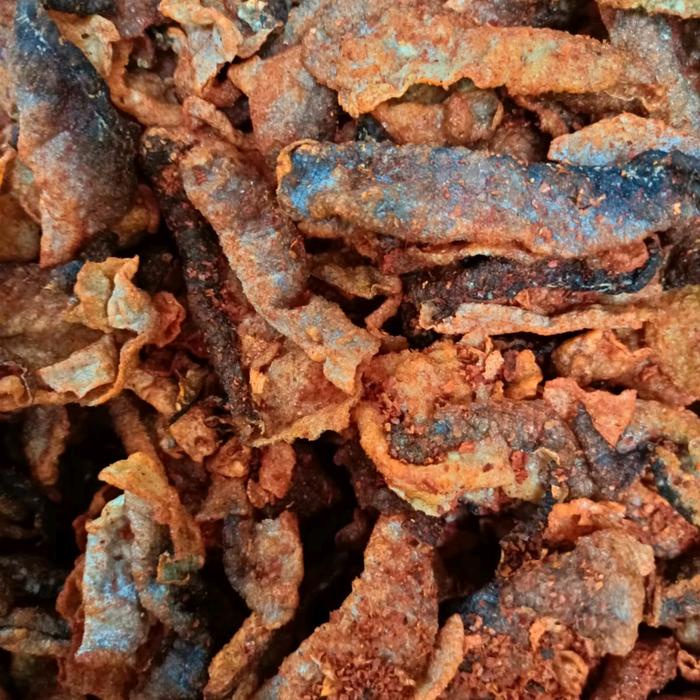 

SALE !!! KERUPUK KULIT IKAN SALMON VARIAN RASA SPICY CEMILAN ENAK MURAH CRUNCHY KEMASAN TOPLES
