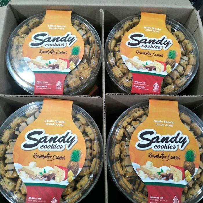 

SALE !!! KUE LEBARAN SANDY 500 GR COKLAT MEDE READYY