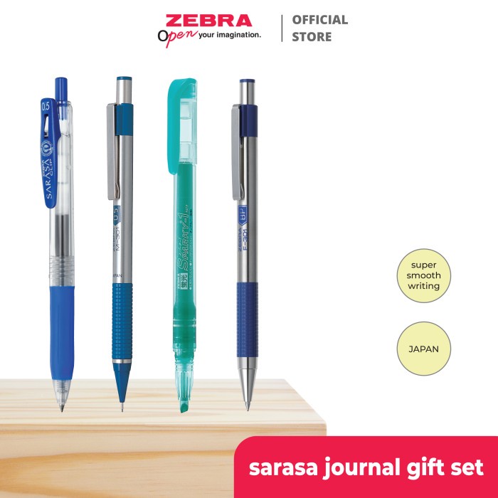 

Pulpen Sarasa Journal Gift Set Free Notes