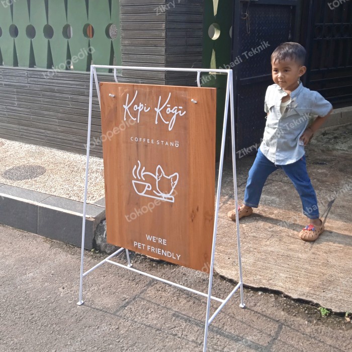 

Papan Plang Nama Frame Besi Papan Plang Coffee Shop Papan Plang Kantor