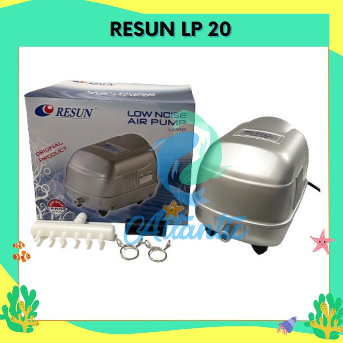 RESUN LP 200 LP200 LP-200 Air Pump Aerator Pompa Udara Resun
