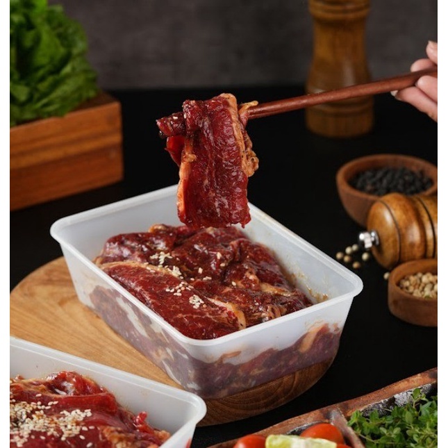 

READY STOK AUS BEEF SLICE MARINATED LEAN MEAT / RENDAH LEMAK / DAGING SAPI SLICE BERBUMBU RENDAH