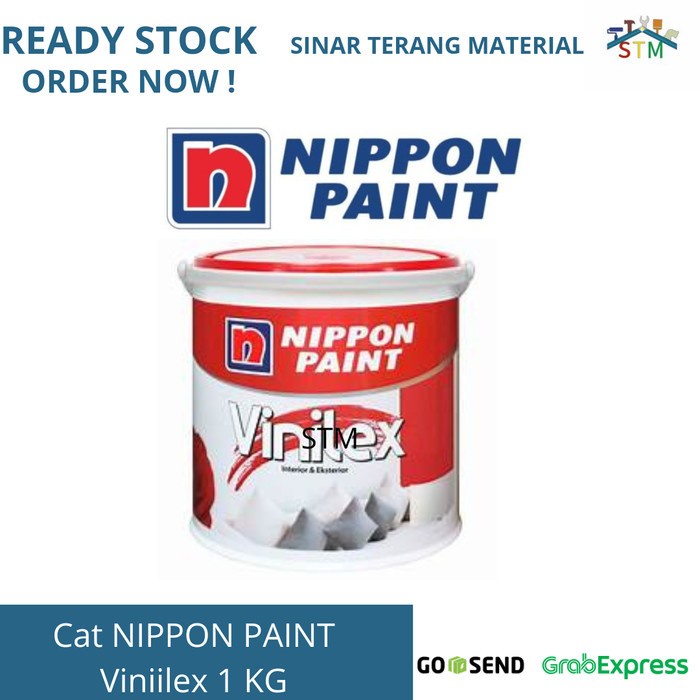 CAT TEMBOK Vinilex 1 KG White KODE 300 SS / Cat NIPPON PAINT
