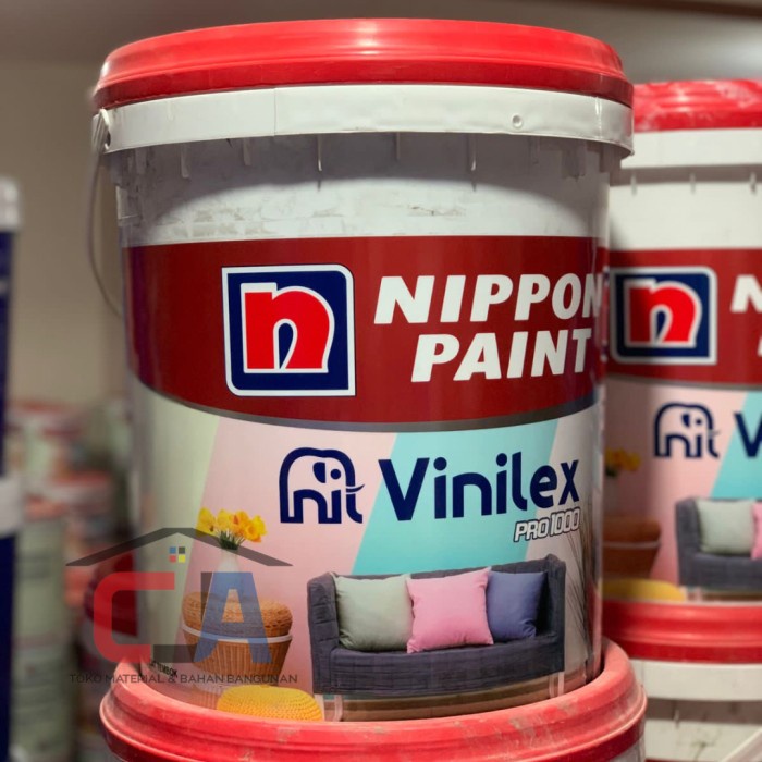 Cat Tembok Nippon Cat Interior Vinilex PRO 1000 V PRO PAIL 20 KG PAIL