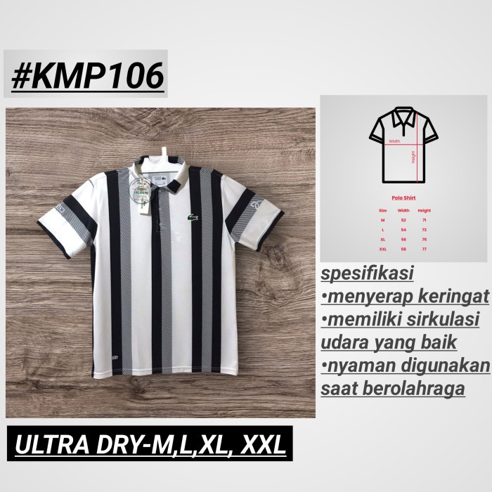 TERLARIS baju polo olahraga tennis/badminton/golf