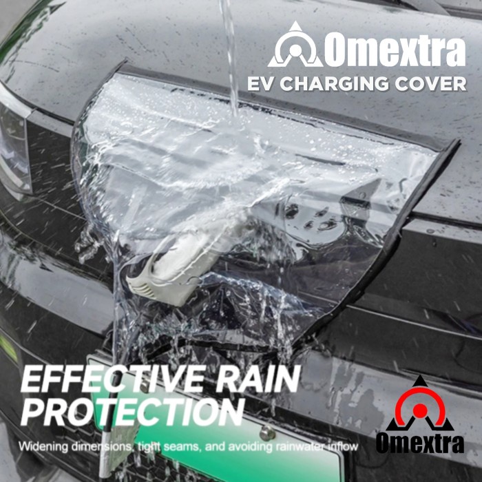 Magnetic Ev Charger Cover Omextra Pelindung Charger Mobil Listrik Ev Ready