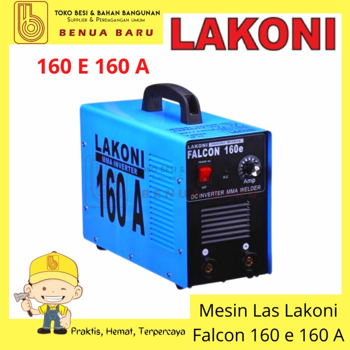Mesin Las Lakoni 160 E 160 A / Trafo Las Inverter Lakoni 160 E 160 A