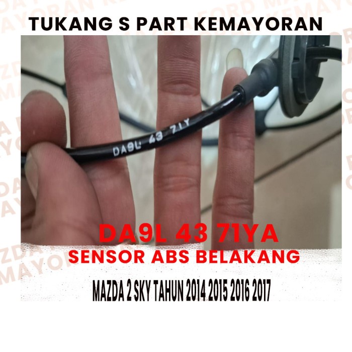 Sensor Abs Mazda 2 Skyaktive Belakang. Sensor Abs Belakang Mazda 2 Sky