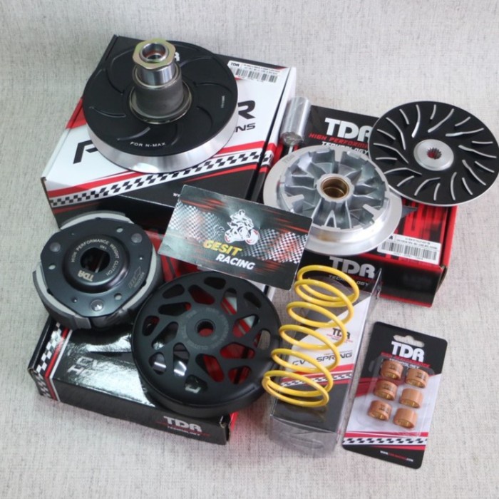 Paket Cvt Upgrade Nmax 2020-Aerox 155- Nmax Tdr Racing Komplit Spek
