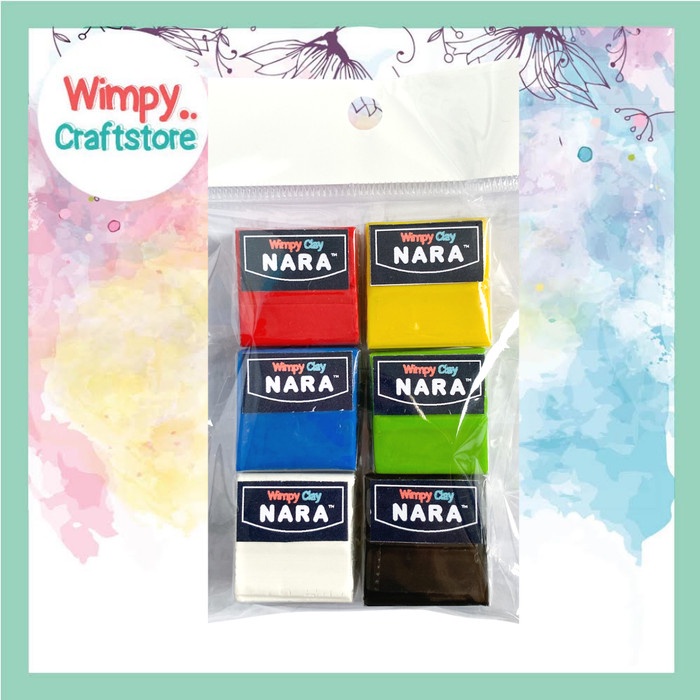 [deloth] - Paket NARA Clay Bahan Polymer Clay Bahan Clay