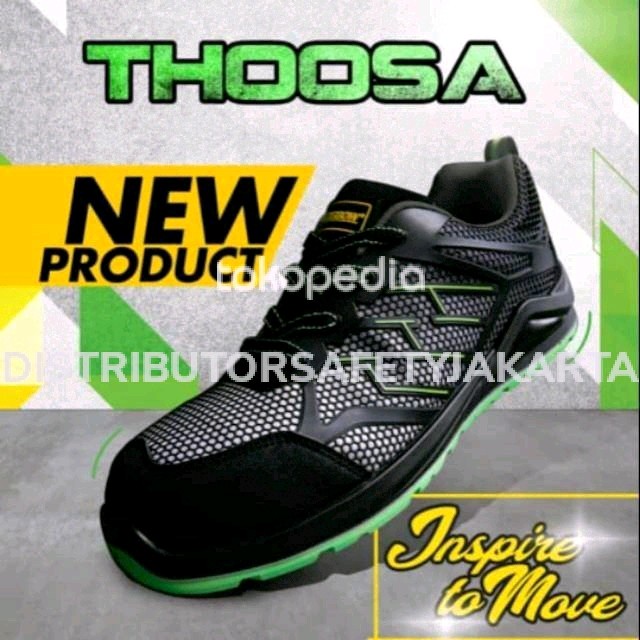 SEPATU SAFETY KRISBOW THOOSA 100% ORIGINAL SAFETY SHOES