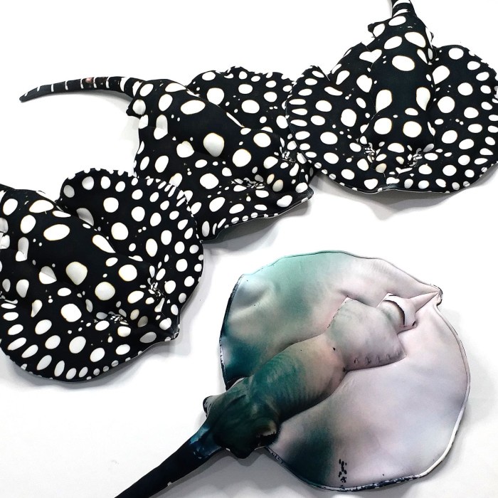 Boneka Stingray Ikan Pari Black Diamond Kreasi Lokal Best Seller