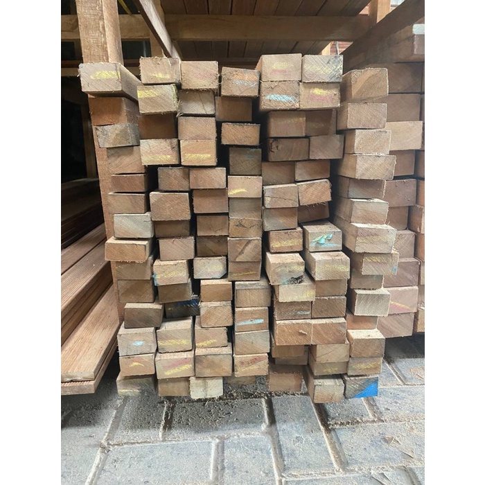 yukCheckoutaja- Lantai Kayu Kaso Bengkirai - usuk reng balok Bangkirei