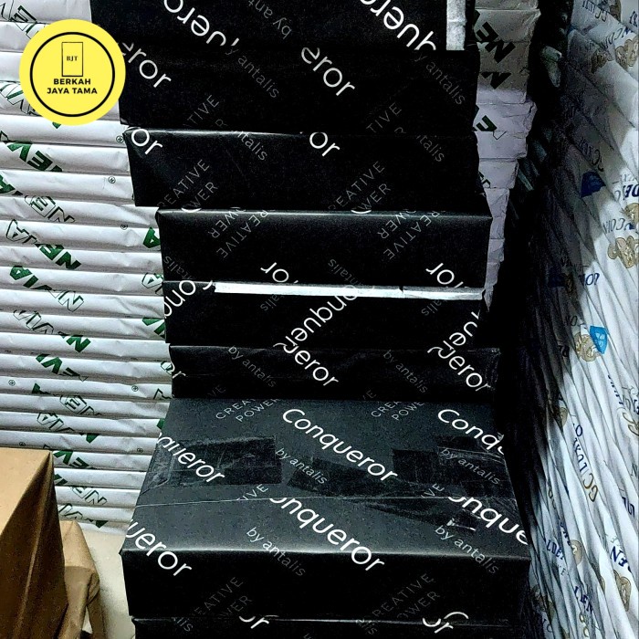 

Terbaru!! Kertas Conqueror A4 Texture Laid 100Gr 500 Sheets Brilliant White Packing Aman