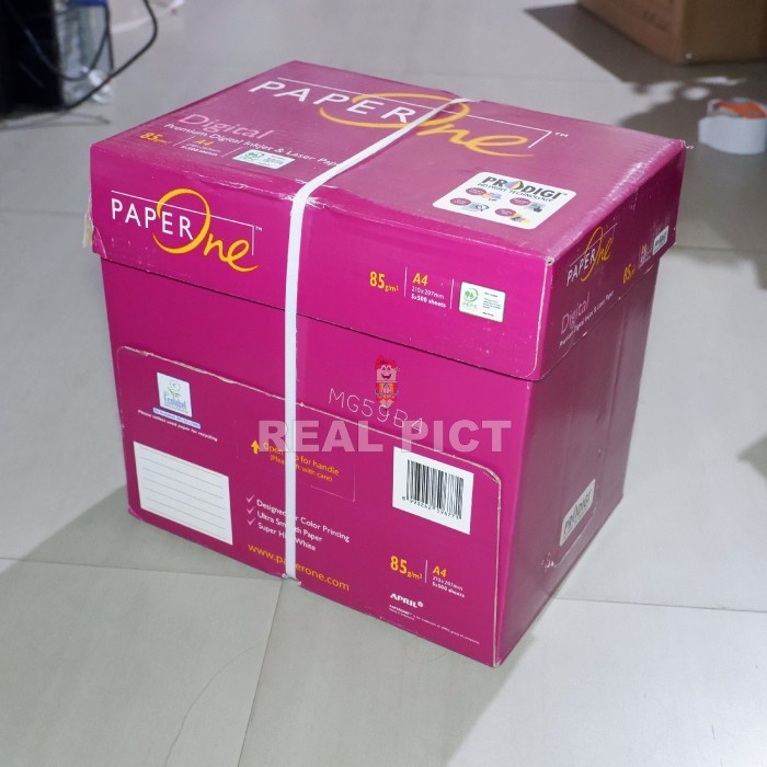 

Produk Terbaru Kertas Hvs Print Foto Copy Ukuran A4 Paperone 85 Gsm ( 1 Dus ) Packing Aman