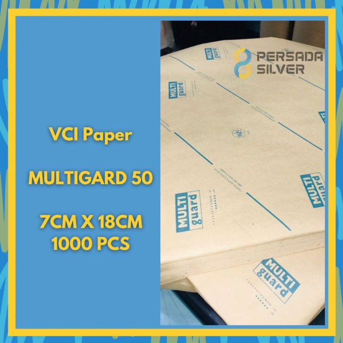 

Produk Terbaru Kertas Anti Karat Multiguard 50 7Cm X 18Cm 1000Pcs Packing Aman