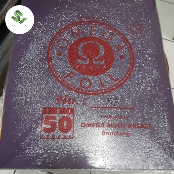 

Produk Terbaru Kertas Sampul Karton Cover Omega Foil Paper Ungu Nomor 56 Isi 50Lembar Cod