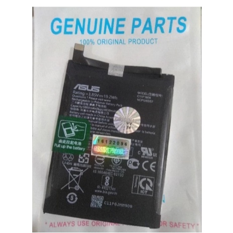 Terbaru Asus C11P1806 Original 100% Genuine Battery Batre Baterai Asus Zenfone 6 2019 Zenfone 6Z