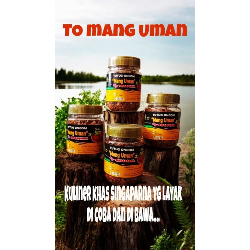

TO khas Singaparna Original Tutug Oncom Bumbu Makan Makanan